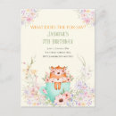 Search for child birthday cards Fox