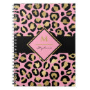 Search for leopard print notebooks Girly