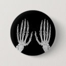 Search for skeleton hand badges Vintage