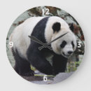 Search for panda clocks Black and white