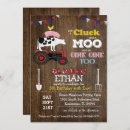 Search for barnyard party invitations Rustic