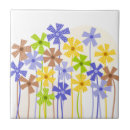Search for flower drawing tiles Garden