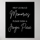 Search for jenga guest book wedding signs Modern