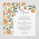 Search for watercolor wedding menus Botanical