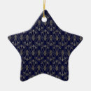 Search for gold and navy blue christmas tree decorations Stylish