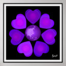 Search for valentine day posters Purple