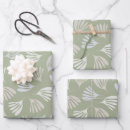 Search for green leaves wrapping paper Boho