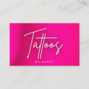Search for tattoo business cards Elegant