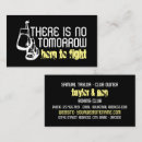 Search for fighting business cards Boxing