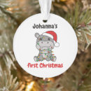 Search for hippopotamus christmas tree decorations Hippos
