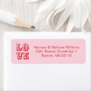 Search for cute valentines day return address labels Modern