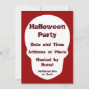 Search for simple halloween invitations Horror
