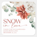 Search for elegant winter stickers Bridal shower