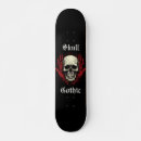 Search for skull designs skateboards Black