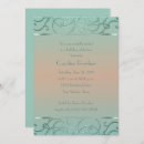 Search for peach and mint invitations Green