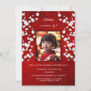 Search for red cherry blossoms invitations Chinese