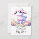Search for sheep thank you cards Sheep baby shower