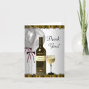 Search for wine glass thank you cards Bottle