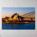 Search for sydney harbour bridge posters Sunset