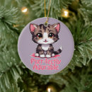 Search for kawaii cat christmas tree decorations Funny