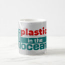 Search for plastic mugs Pollution