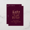 Search for baby its cold outside christmas cards Typography