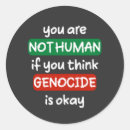 Search for genocide stickers End apartheid