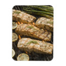 Search for grill magnets High angle view