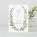 Search for feminine wedding invitations Garden