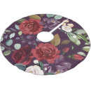 Search for purple and gold tree skirts Floral