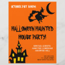Search for haunted house flyers Party