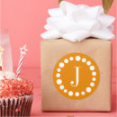 Search for j initial stickers White