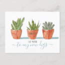 Search for cactus moving announcement cards Greenery
