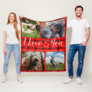 Search for love photo blankets Anniversary