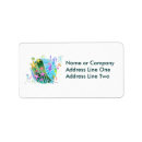 Search for star fish return address labels Tropical