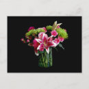 Search for bouquets postcards Lily