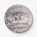 Search for 10th anniversary plates Celebration