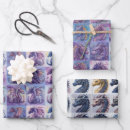 Search for dragon wrapping paper Purple