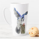 Search for blue jay bird mugs Watercolor