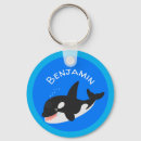 Search for killer whale key rings Illustration