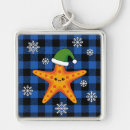 Search for starfish key rings Blue