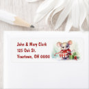 Search for green ribbon return address labels Cute