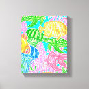 Search for fish canvas prints Watercolor