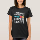Search for ticket tshirts Rock