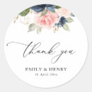 Search for blush floral wedding stickers Modern elegant