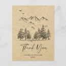Search for kraft paper thank you cards Rustic