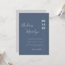 Search for blue and grey wedding invitations Minimalist