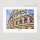 Search for colosseum postcards Rome italy