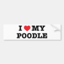 Search for poodle bumper stickers Dog