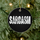 Search for sarcasm christmas tree decorations Humour